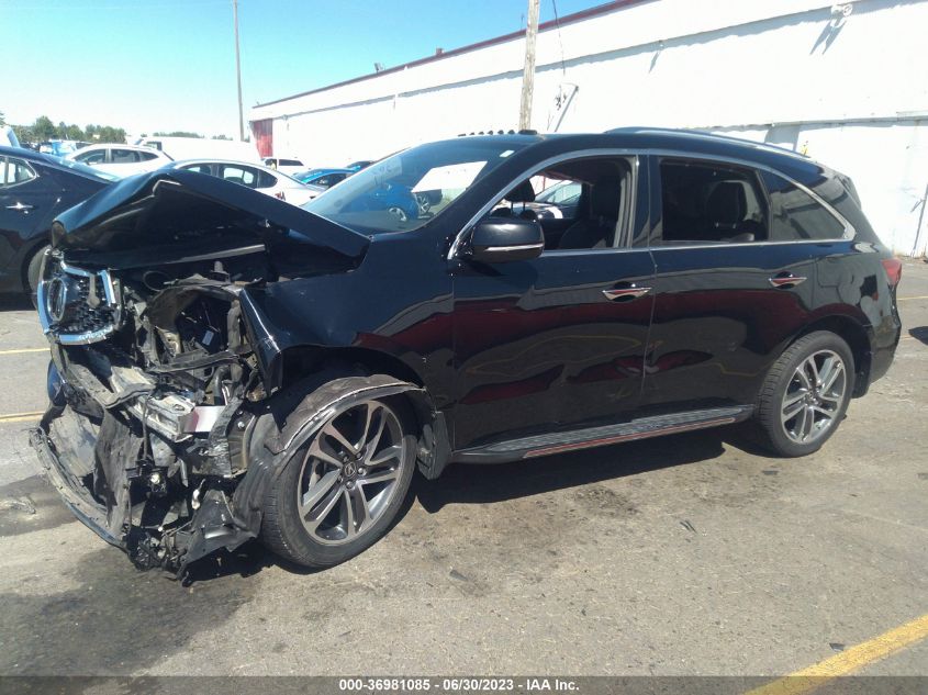 2017 ACURA MDX W/ADVANCE - 5FRYD4H98HB037505