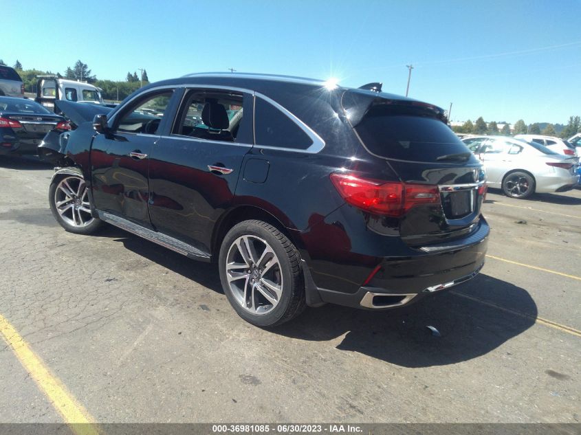 2017 ACURA MDX W/ADVANCE - 5FRYD4H98HB037505