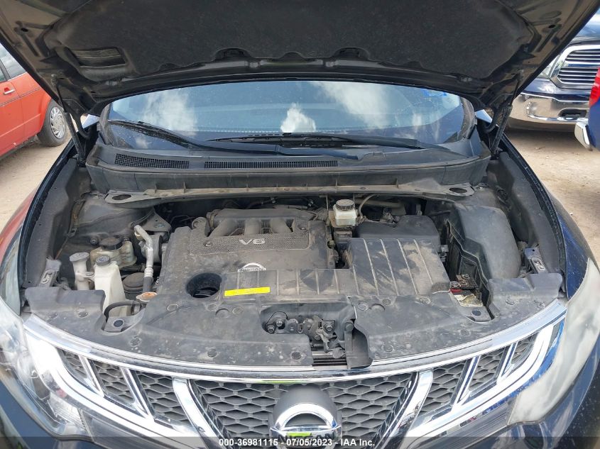2014 NISSAN MURANO SV - JN8AZ1MU5EW405065