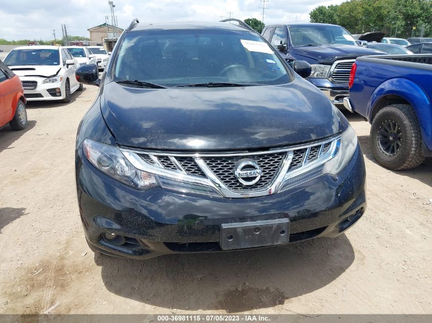 2014 NISSAN MURANO SV - JN8AZ1MU5EW405065