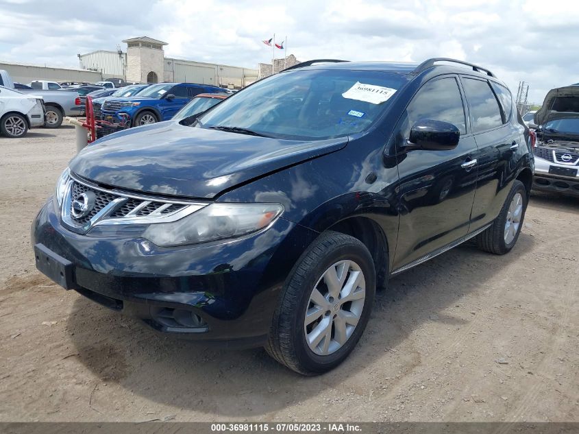 2014 NISSAN MURANO SV - JN8AZ1MU5EW405065