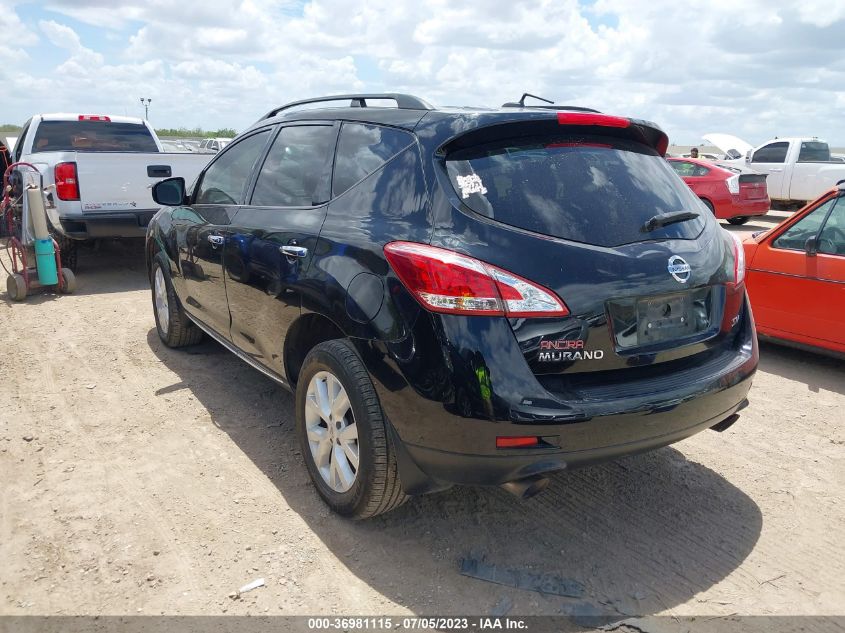 2014 NISSAN MURANO SV - JN8AZ1MU5EW405065