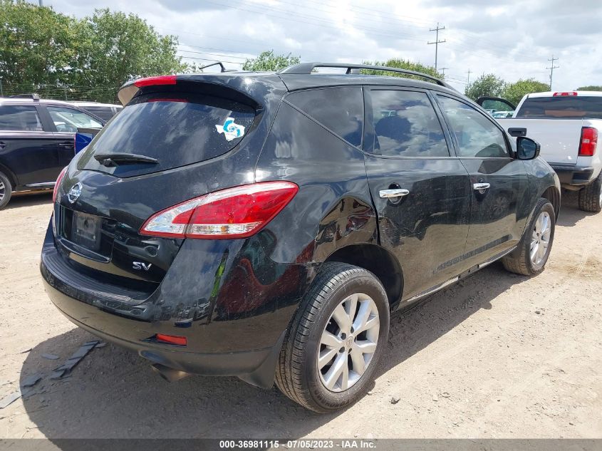 2014 NISSAN MURANO SV - JN8AZ1MU5EW405065