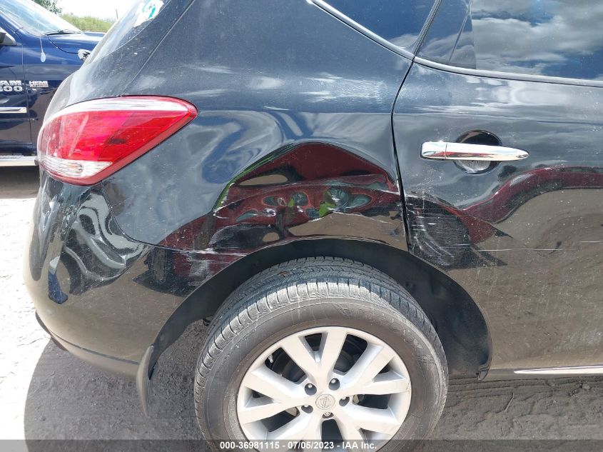 2014 NISSAN MURANO SV - JN8AZ1MU5EW405065