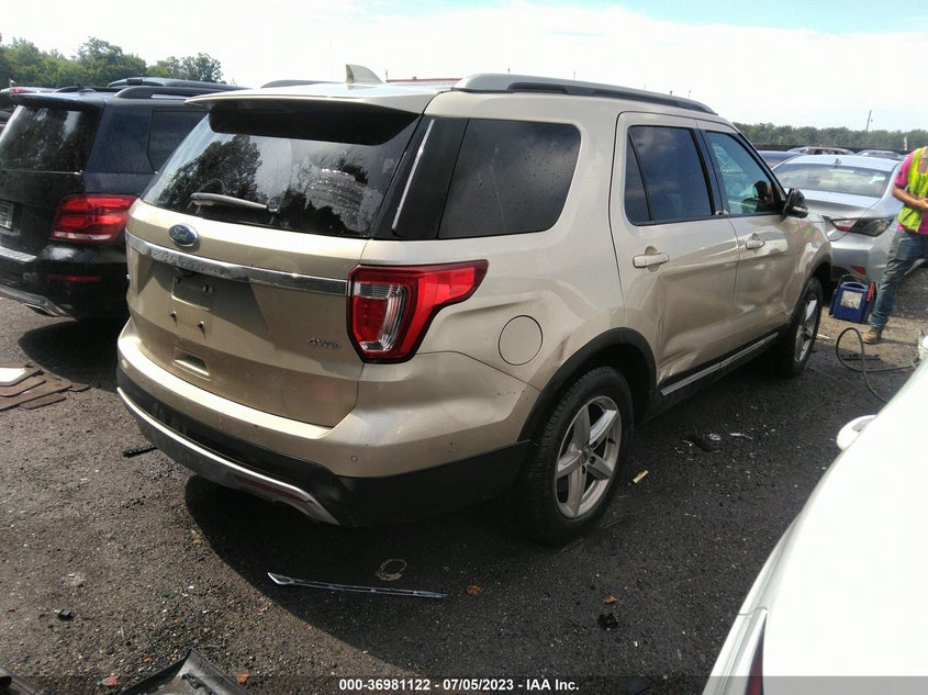 VIN 1FM5K8D8XHGD33271 2017 FORD EXPLORER XLT