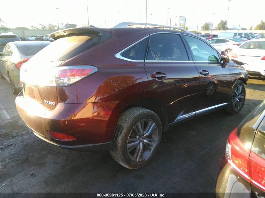 2015 LEXUS RX 350 - 2T2ZK1BA7FC206438