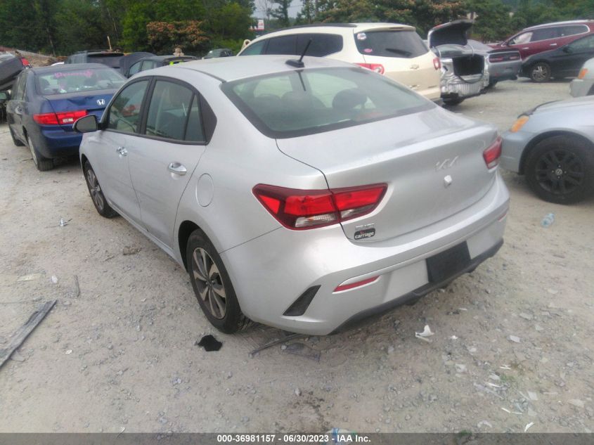 2023 KIA RIO S - 3KPA24AD6PE550196