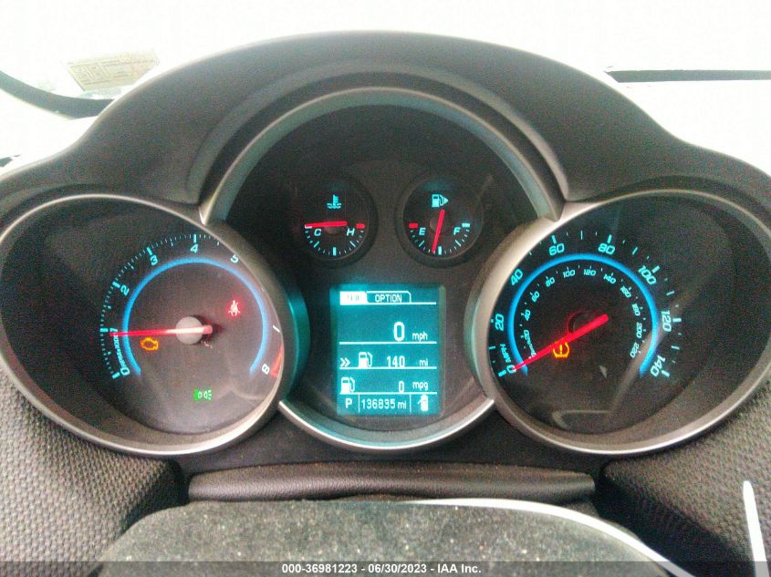 2014 CHEVROLET CRUZE 2LT - 1G1PE5SB5E7122338