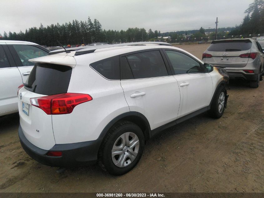 VIN 2T3ZFREV3DW018346 2013 TOYOTA RAV4 no.4