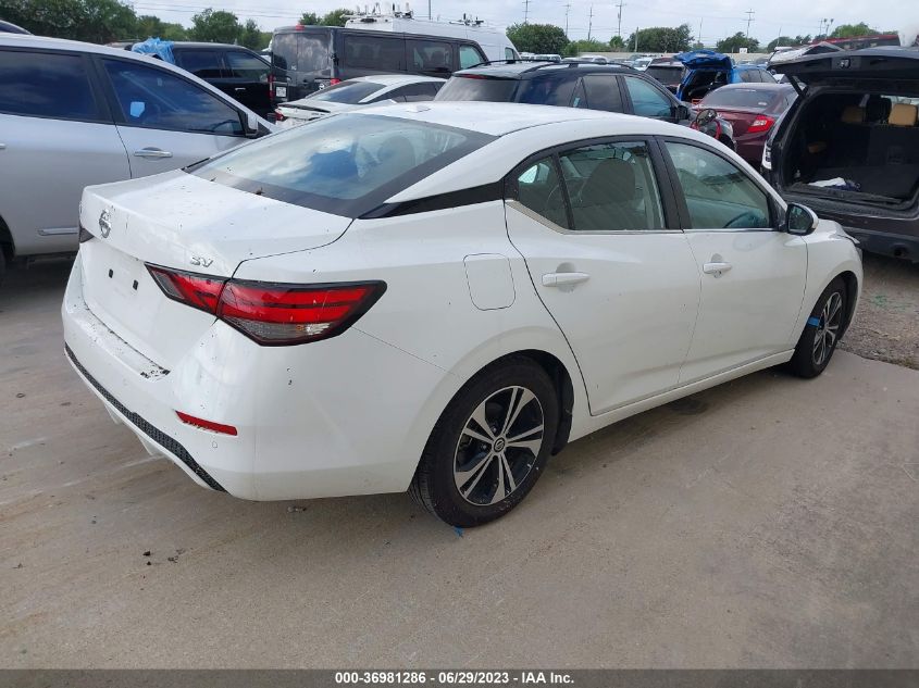 2021 NISSAN SENTRA SV - 3N1AB8CV3MY293007