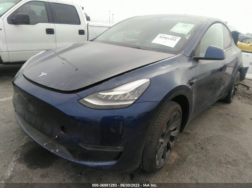 2021 TESLA MODEL Y LONG RANGE - 5YJYGDEE0MF306374