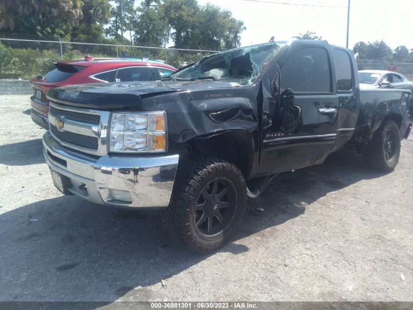2013 CHEVROLET SILVERADO 1500 LT - 1GCRKSE72DZ283442
