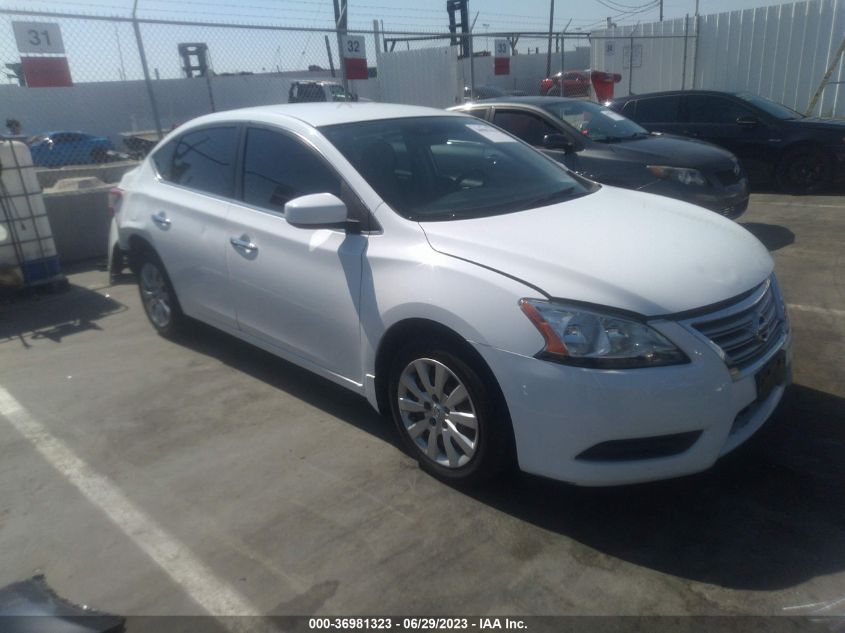 2015 NISSAN SENTRA SV - 3N1AB7APXFY245344