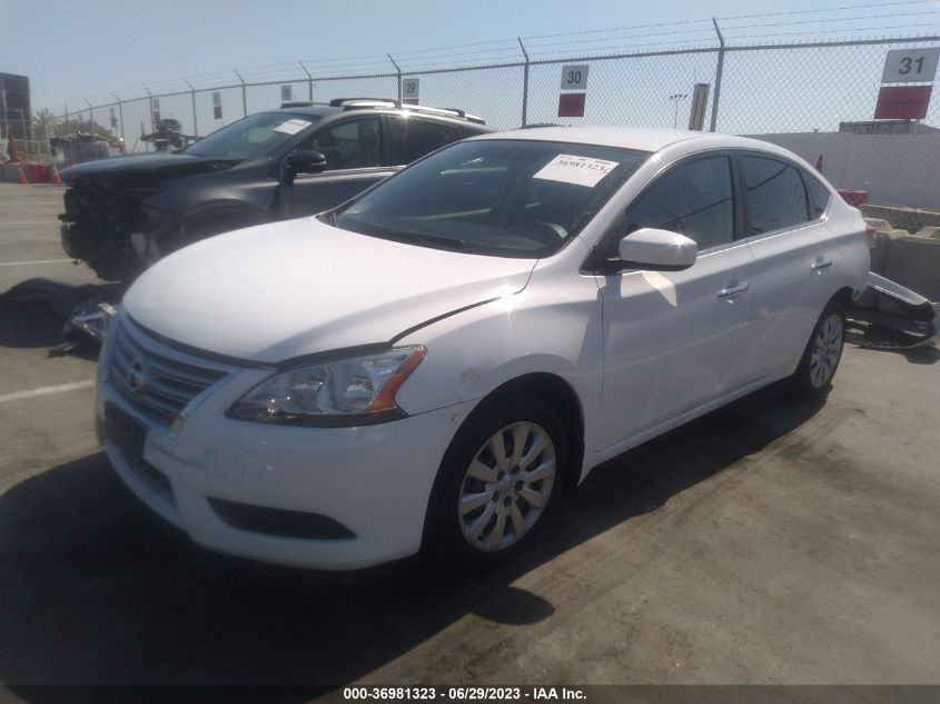 2015 NISSAN SENTRA SV - 3N1AB7APXFY245344