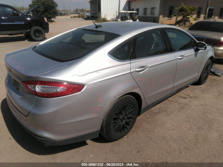 2014 FORD FUSION S - 1FA6P0G73E5401034