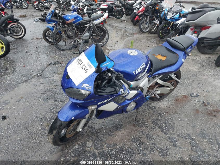 2001 YAMAHA YZFR6 L JYARJ04EX1A011489