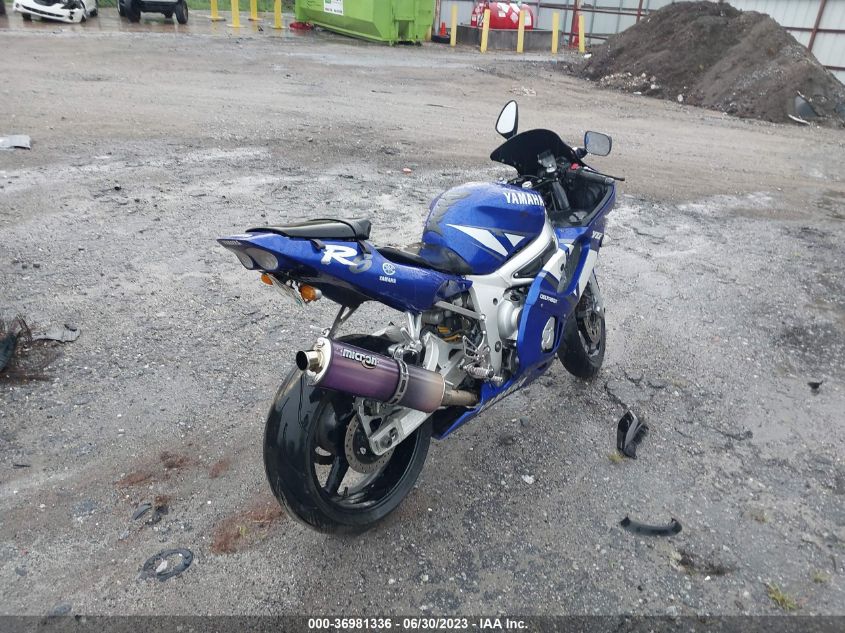 2001 YAMAHA YZFR6 L JYARJ04EX1A011489