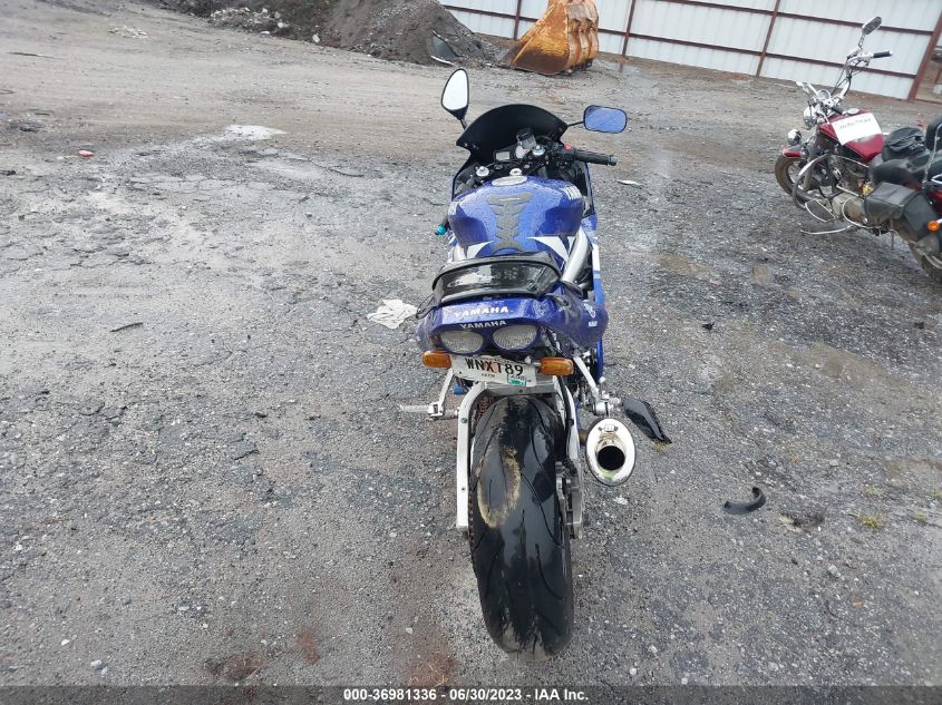 2001 YAMAHA YZFR6 L JYARJ04EX1A011489