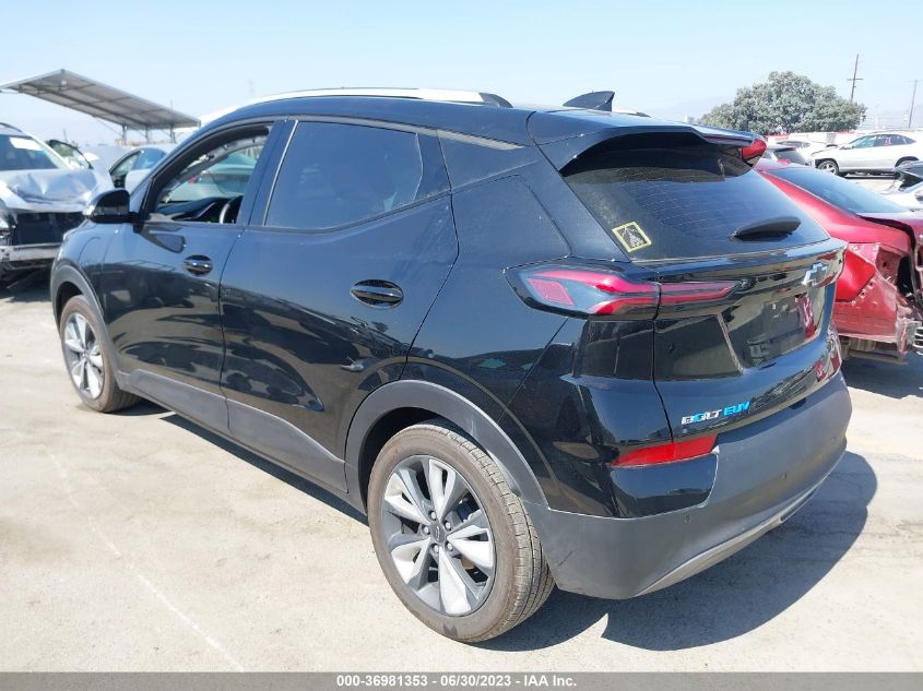 2022 CHEVROLET BOLT EUV LT 1G1FY6S01N4127089