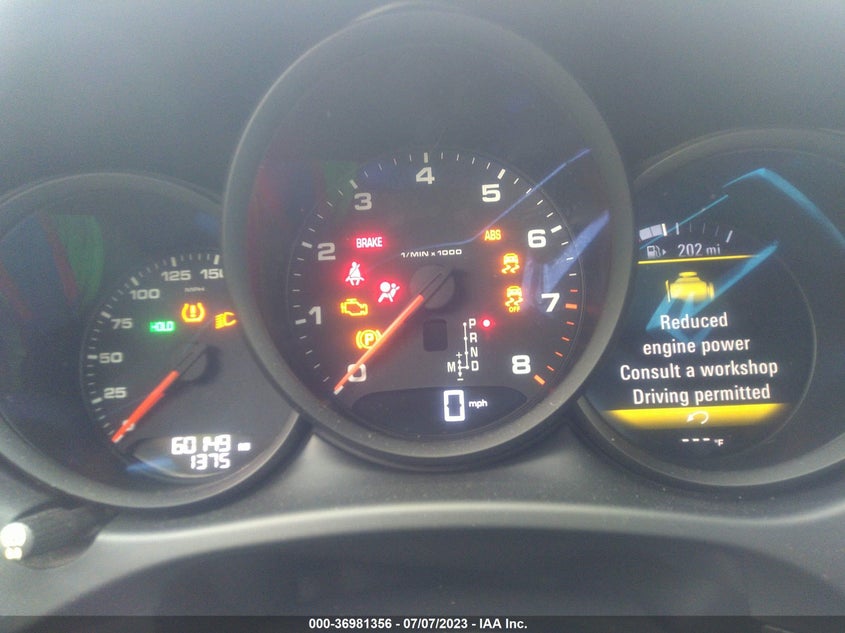 VIN WP1AA2A52LLB00416 2020 PORSCHE MACAN