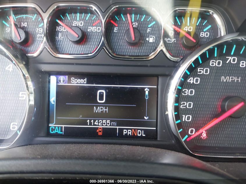 2017 CHEVROLET SILVERADO 1500 LTZ - 3GCUKSEC8HG416377