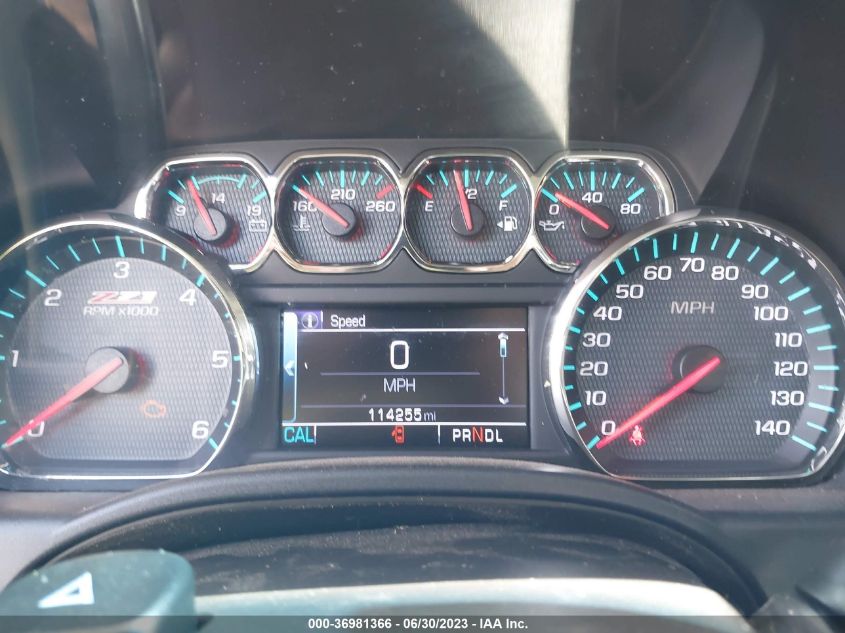 2017 CHEVROLET SILVERADO 1500 LTZ - 3GCUKSEC8HG416377