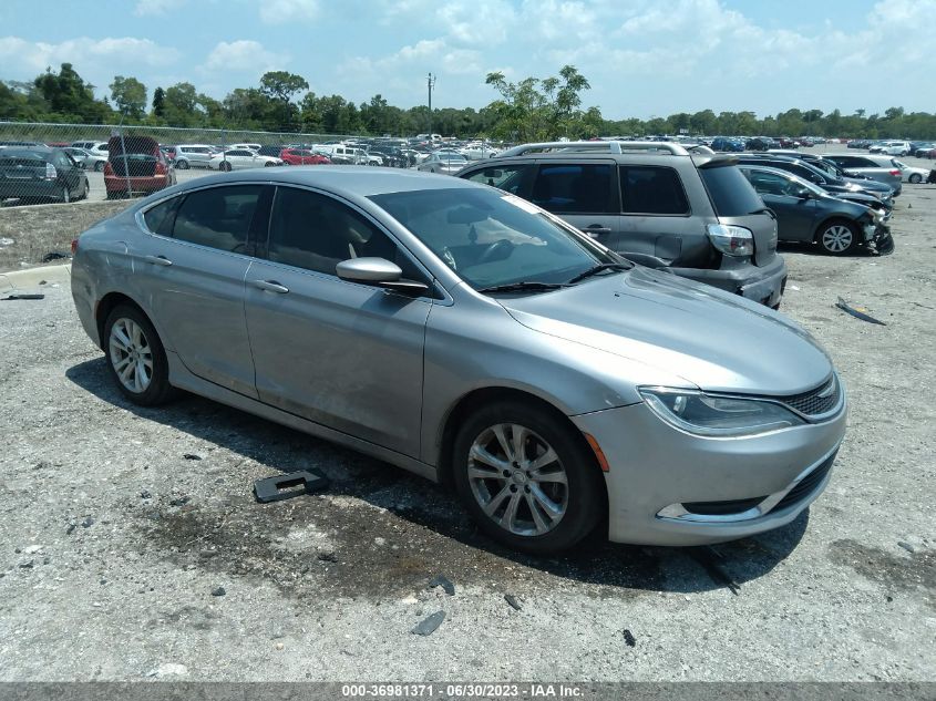 2016 CHRYSLER 200 LIMITED - 1C3CCCABXGN165660