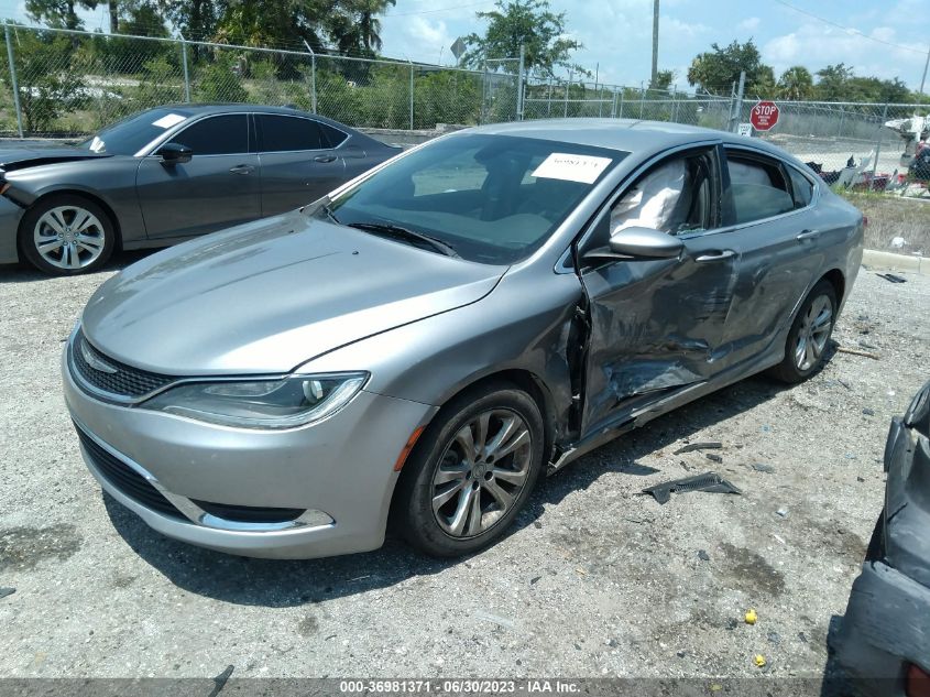 2016 CHRYSLER 200 LIMITED - 1C3CCCABXGN165660