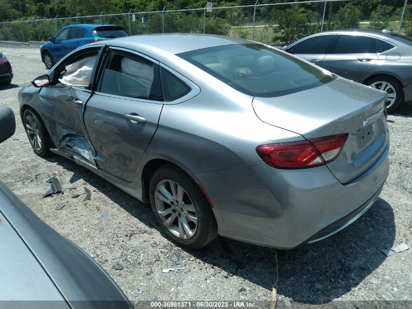 2016 CHRYSLER 200 LIMITED - 1C3CCCABXGN165660