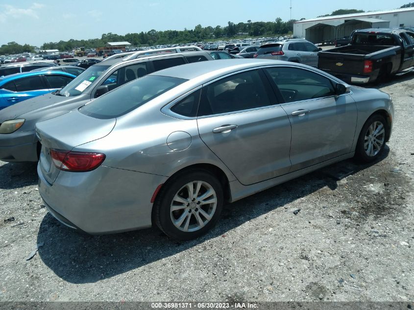 2016 CHRYSLER 200 LIMITED - 1C3CCCABXGN165660