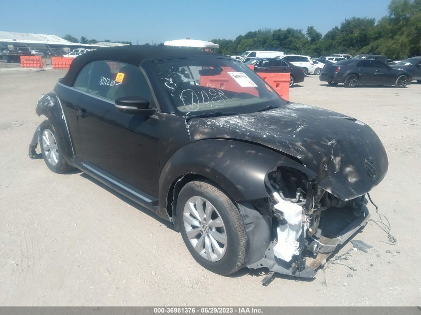 3VW517AT1HM801210 VOLKSWAGEN BEETLE CONVERTIBLE 1.8T S 2017