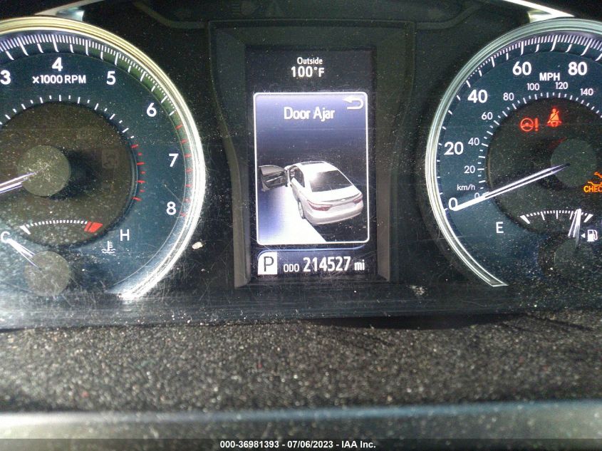 2017 TOYOTA CAMRY XLE/SE/LE/XSE - 4T1BF1FK6HU336399