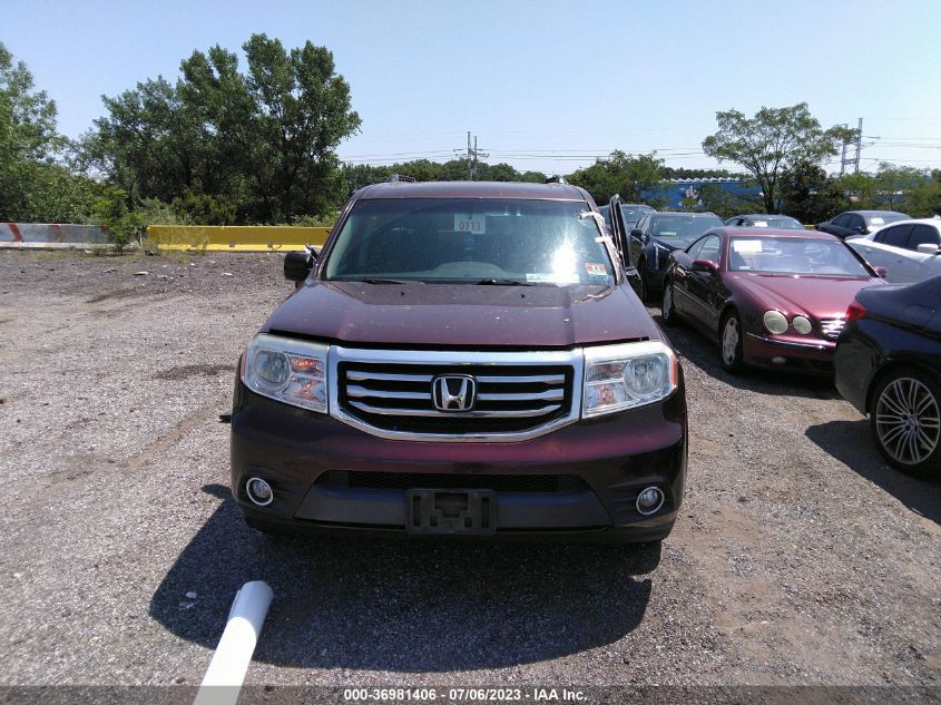 2013 HONDA PILOT EX-L - 5FNYF4H55DB068780