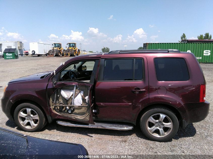 2013 HONDA PILOT EX-L - 5FNYF4H55DB068780