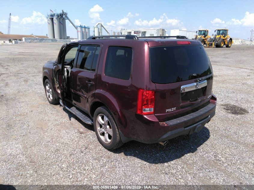 2013 HONDA PILOT EX-L - 5FNYF4H55DB068780