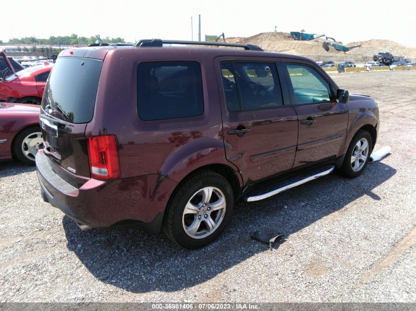 2013 HONDA PILOT EX-L - 5FNYF4H55DB068780