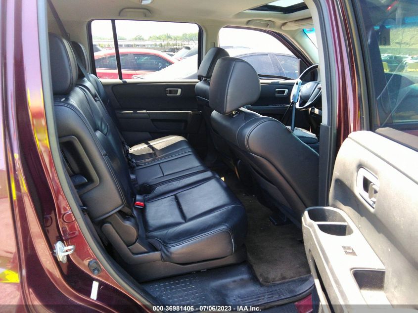 2013 HONDA PILOT EX-L - 5FNYF4H55DB068780