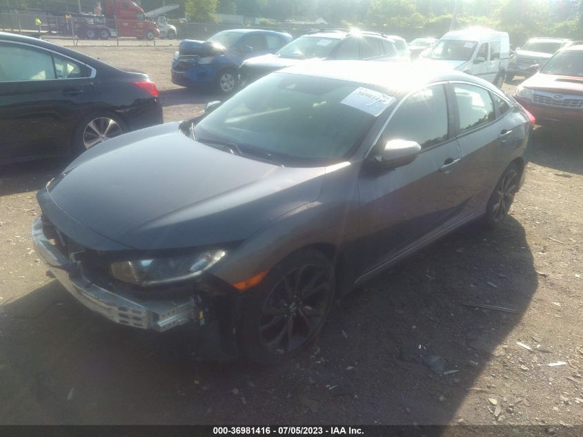 2020 HONDA CIVIC SEDAN SPORT - 19XFC2F86LE211791