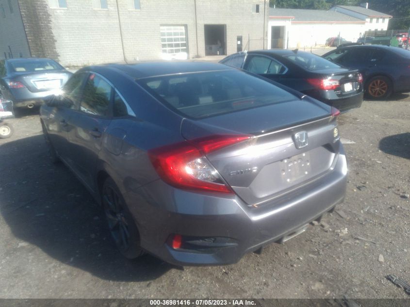 2020 HONDA CIVIC SEDAN SPORT - 19XFC2F86LE211791