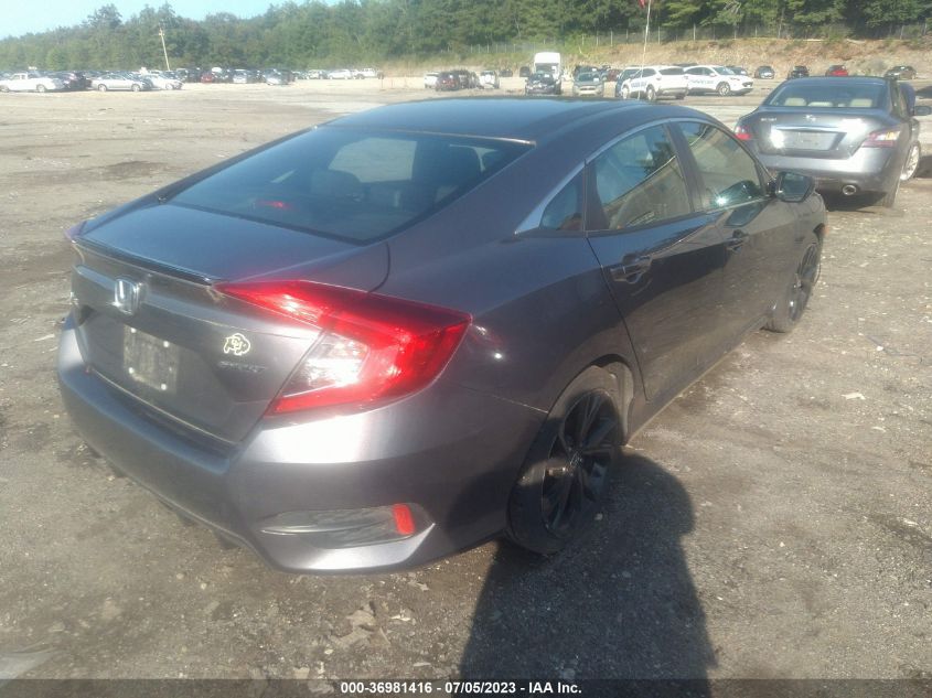 2020 HONDA CIVIC SEDAN SPORT - 19XFC2F86LE211791