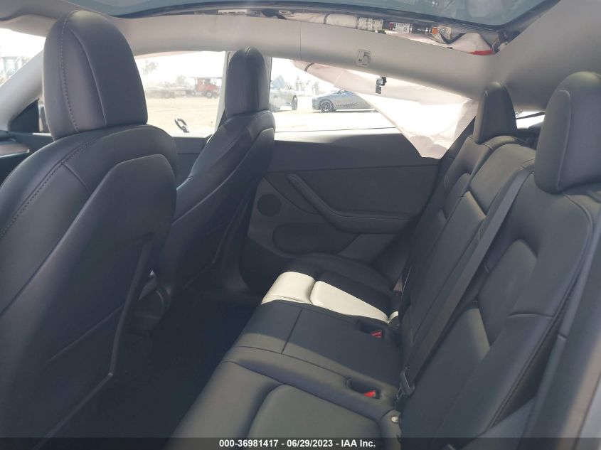 2022 TESLA MODEL Y PERFORMANCE - 7SAYGDEF4NF322140