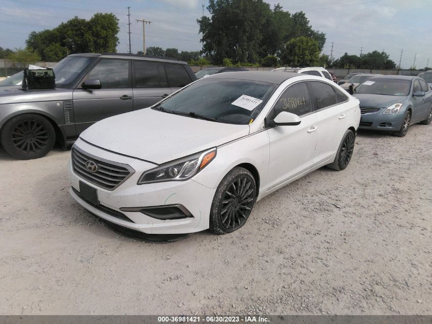 2016 HYUNDAI SONATA SE - 5NPE24AF0GH417044