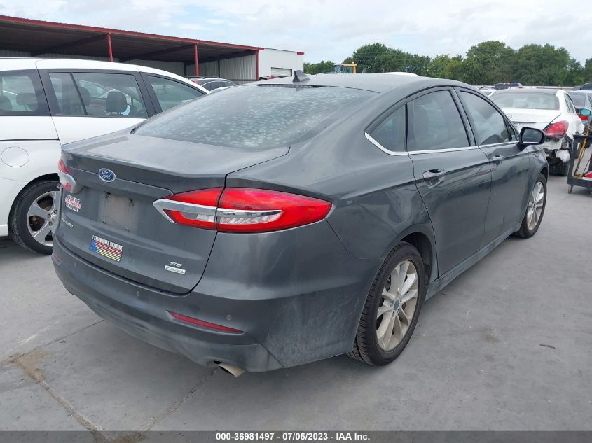 2020 FORD FUSION SE - 3FA6P0HD3LR188620