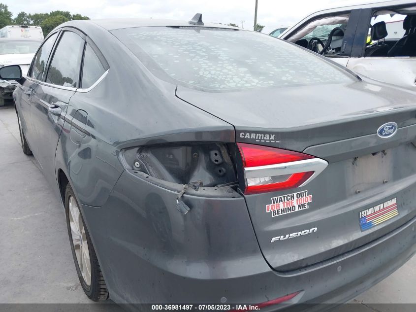 2020 FORD FUSION SE - 3FA6P0HD3LR188620