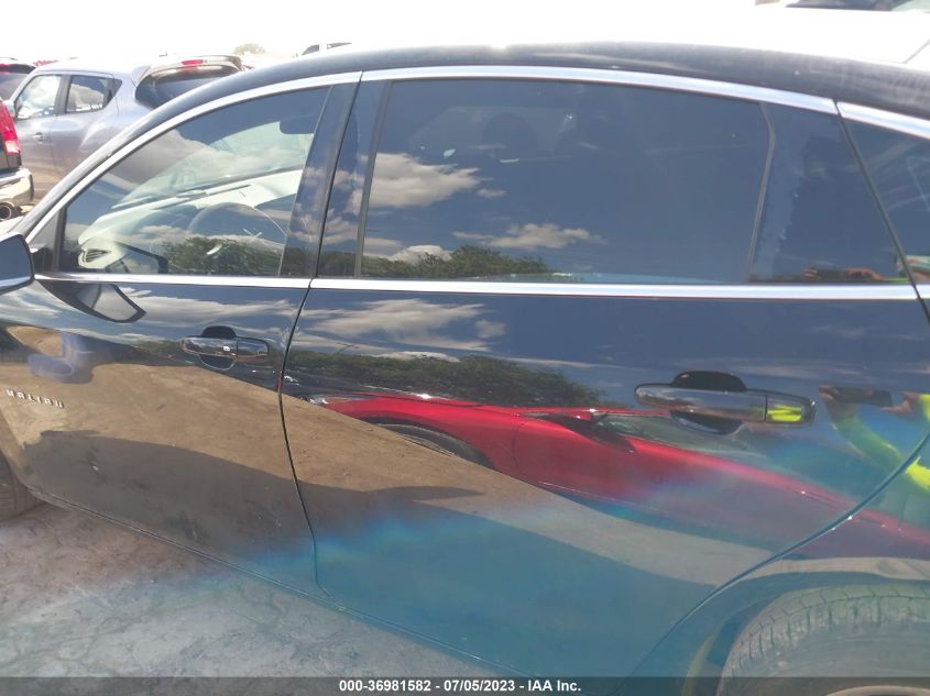2019 CHEVROLET MALIBU LT - 1G1ZD5ST4KF165512