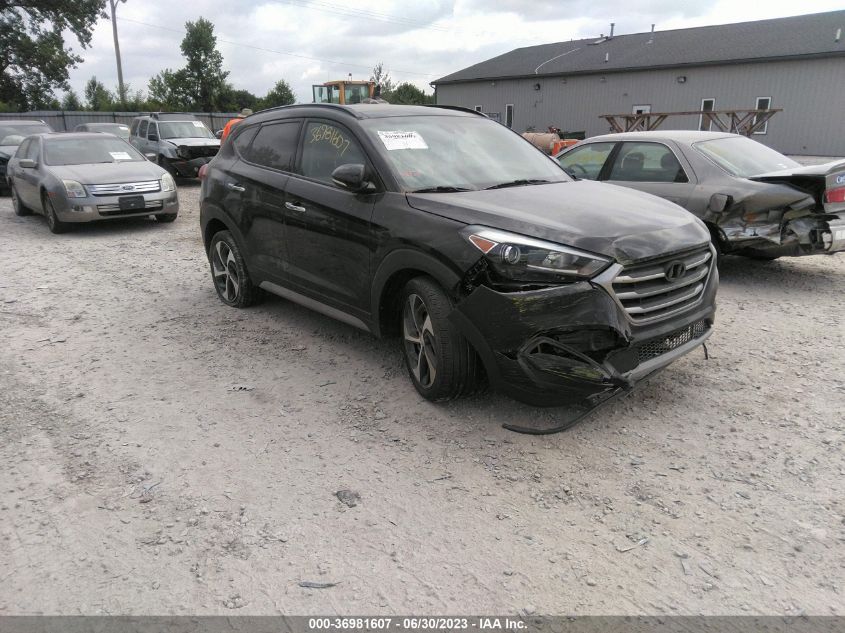 2017 HYUNDAI TUCSON LIMITED/SPORT AND ECO/SE - KM8J3CA26HU406636