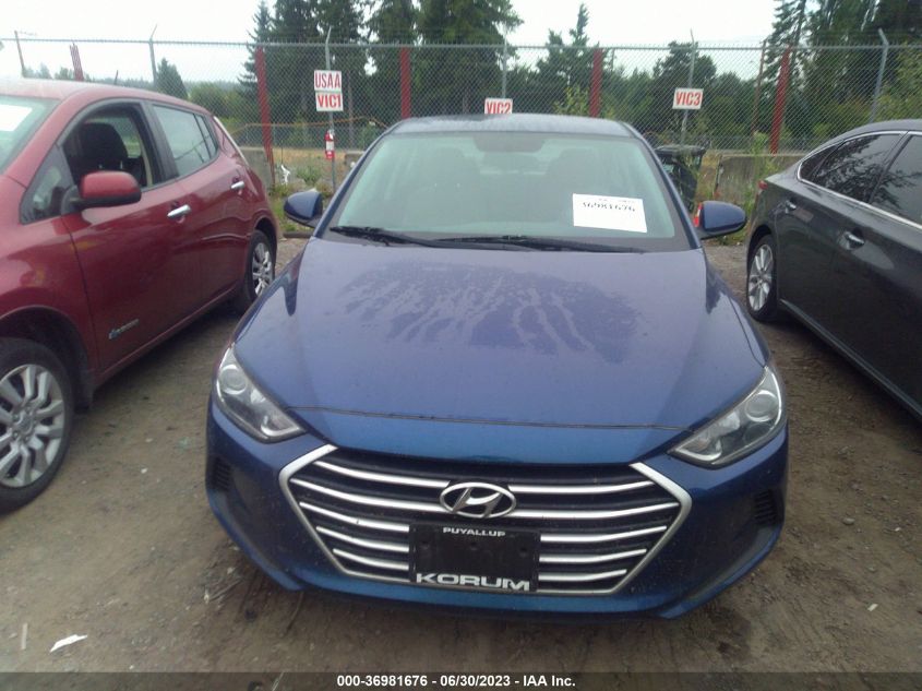 2017 HYUNDAI ELANTRA SE - 5NPD84LF5HH172539