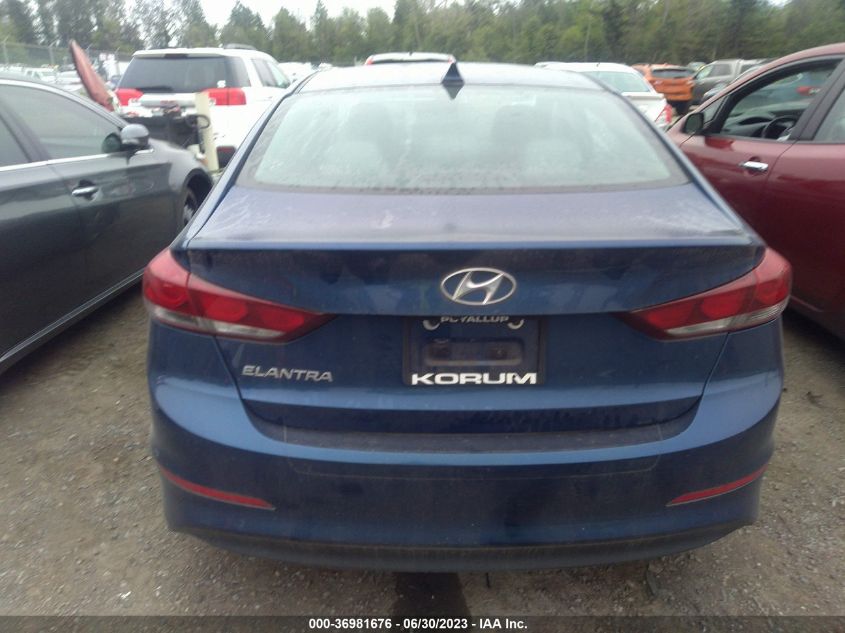 2017 HYUNDAI ELANTRA SE - 5NPD84LF5HH172539