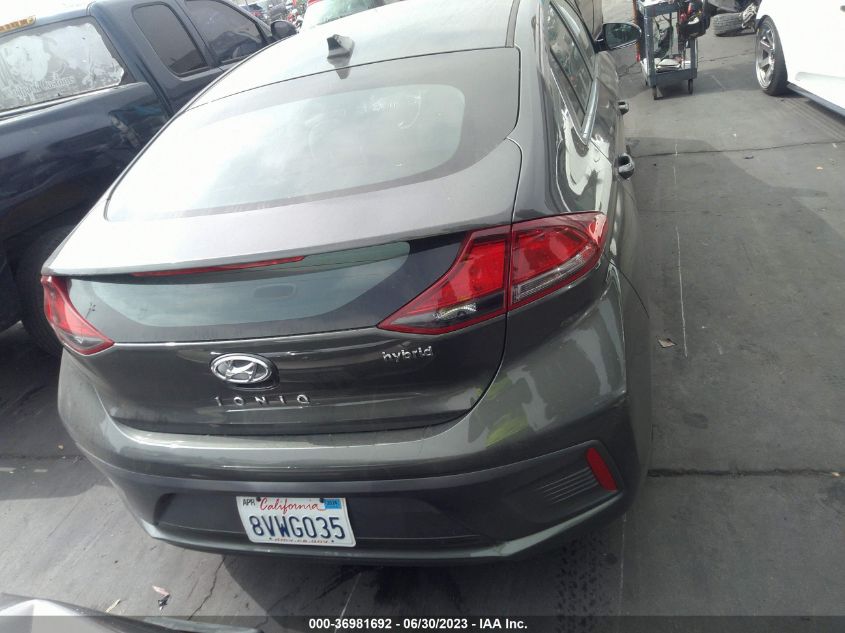 2020 HYUNDAI IONIQ HYBRID SE - KMHC75LC5LU234171