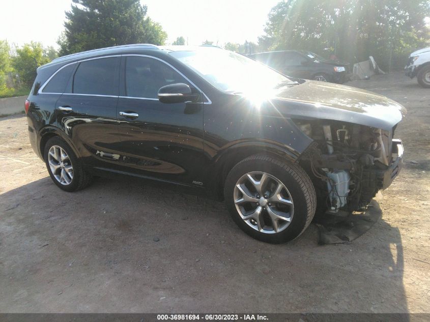 2016 KIA SORENTO SXL - 5XYPKDA13GG012705